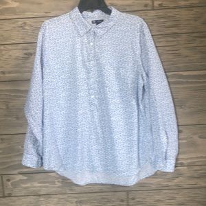 Gap blie floral blouse